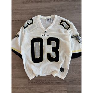 Adidas Originals Waffle Knit Jersey "03" Tiger Cream/Black/Gold — Size S
